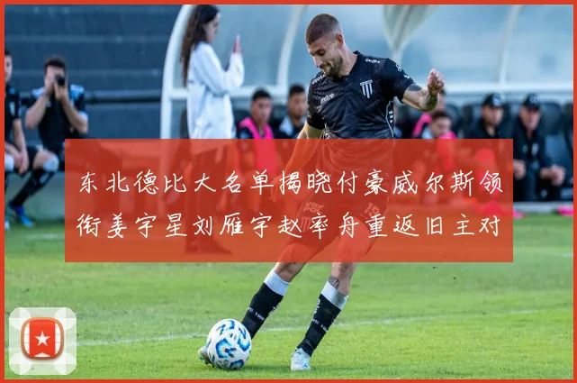 东北德比大名单揭晓付豪威尔斯领衔姜宇星刘雁宇赵率舟重返旧主对决